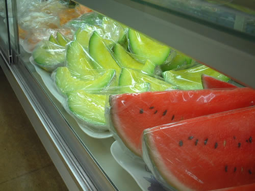 Plastic food 4 Fake food 4